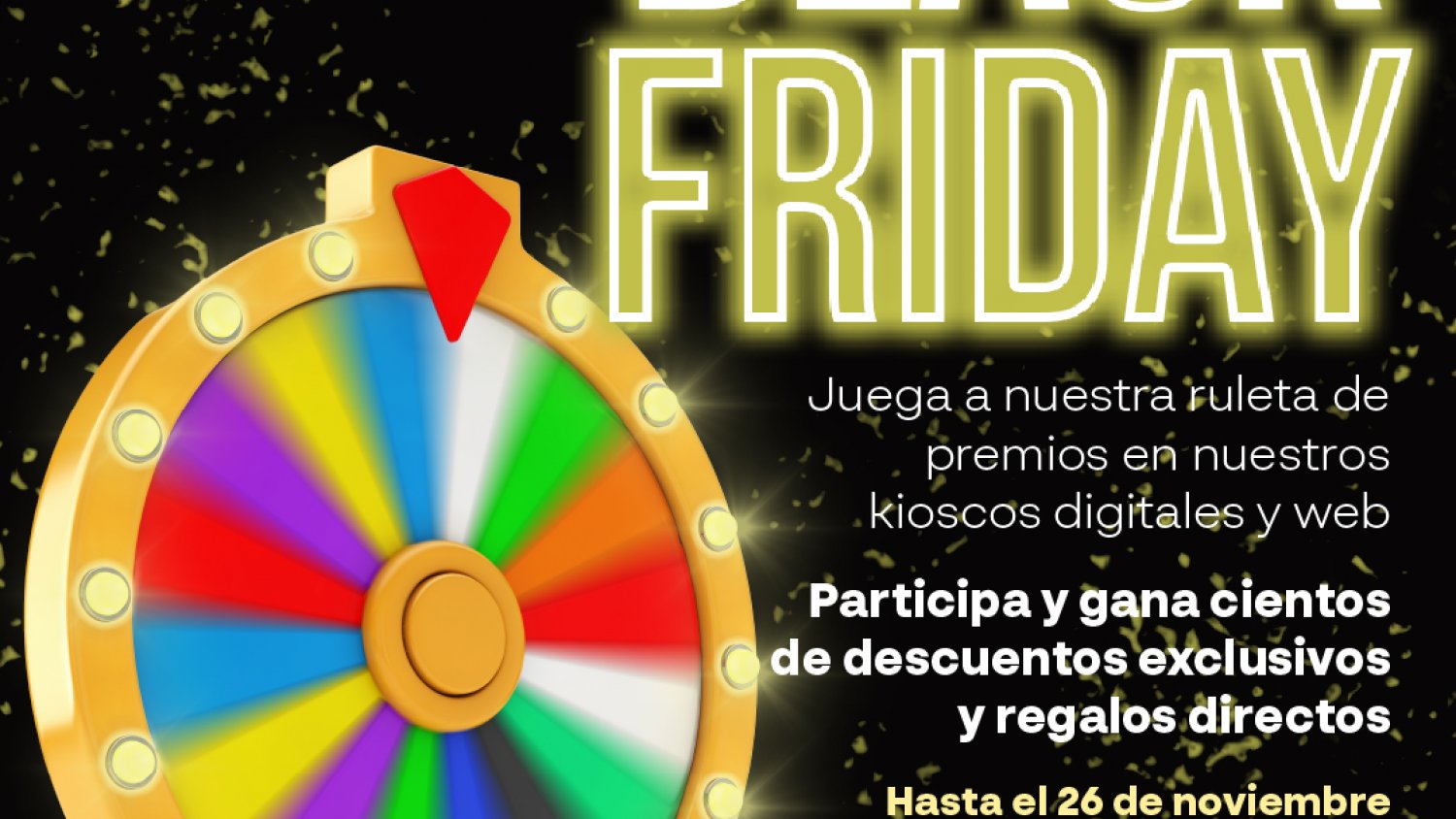 El centro comercial Los Patios en Málaga prepara un Black Friday repleto de premios