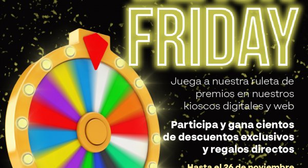 El centro comercial Los Patios en Málaga prepara un Black Friday repleto de premios