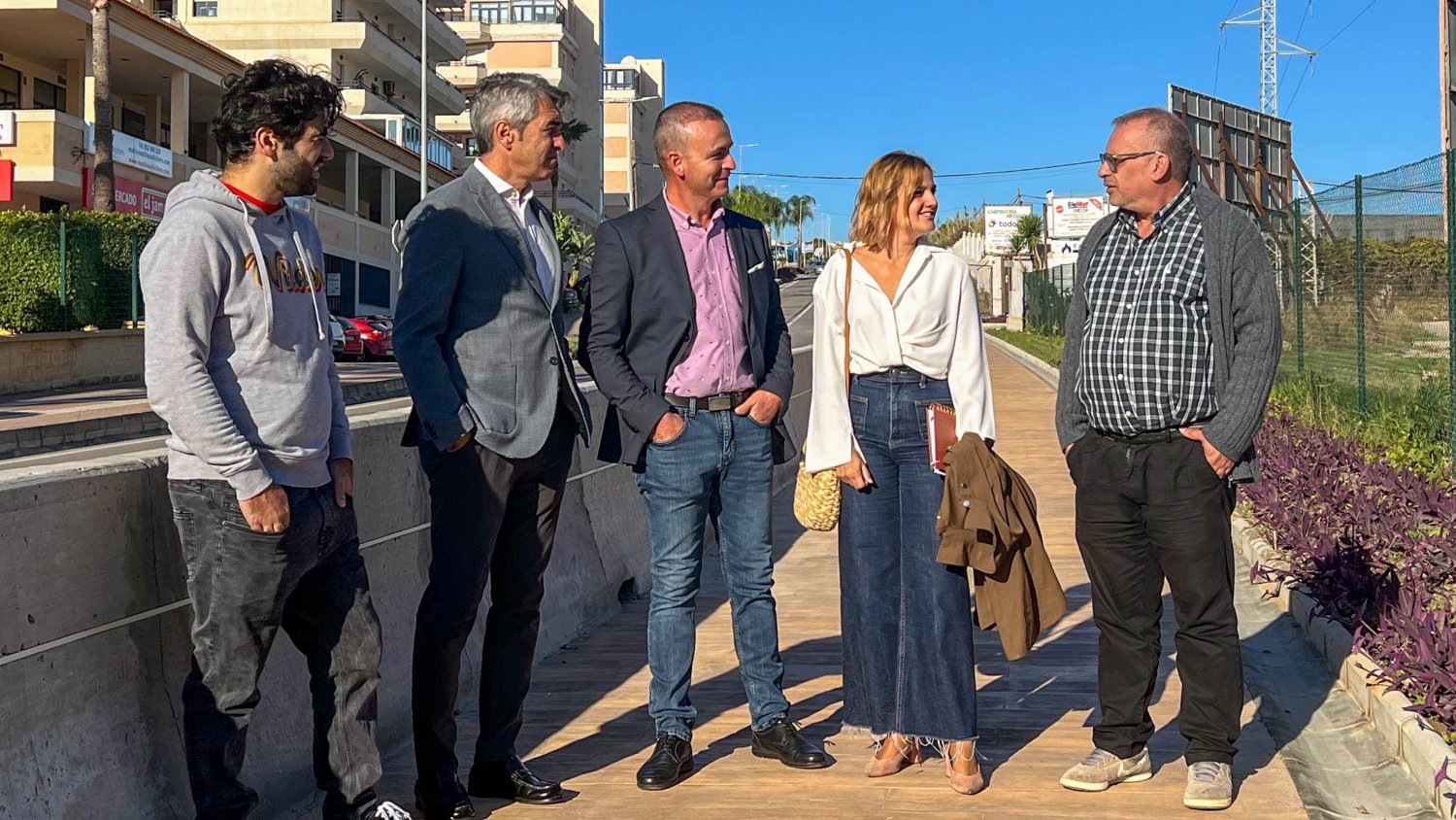 PSOE-Málaga consigue el compromiso de Diputación para continuar con la senda peatonal entre Manilva y Sabinillas