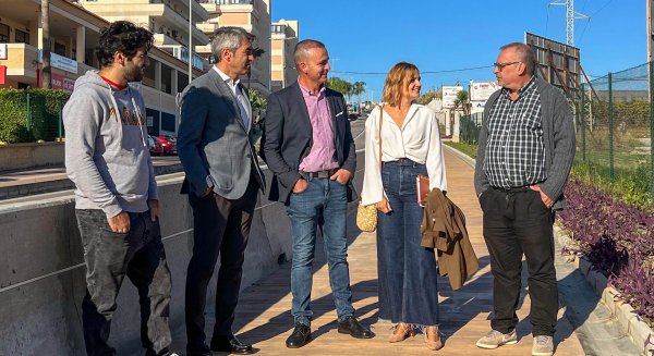 PSOE-Málaga consigue el compromiso de Diputación para continuar con la senda peatonal entre Manilva y Sabinillas