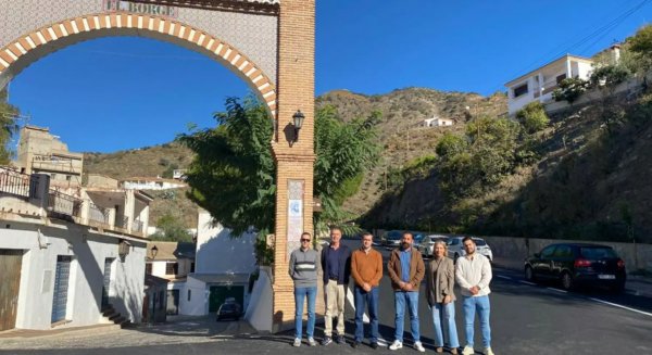 La Diputación invierte medio millón de euros en la mejora de carreteras de acceso a El Borge y Cútar