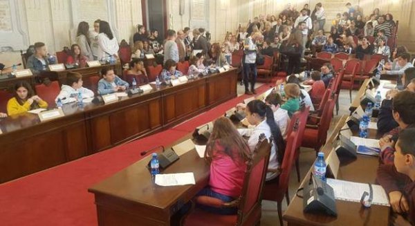El Ayuntamiento de Málaga celebra el XXIX Pleno Infantil Municipal que abordará los Derechos de la Infancia