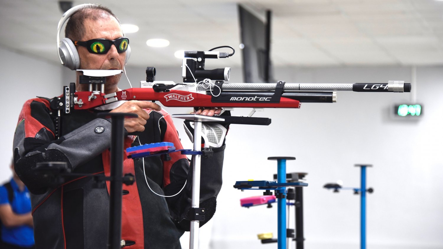 El malagueño Manuel Encinas, nuevo campeón de España de tiro con carabina para ciegos 