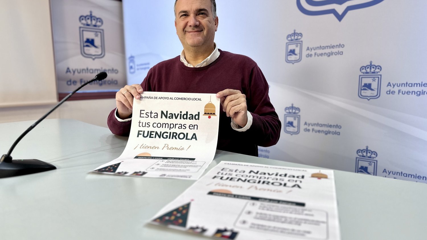 Fuengirola fomenta las compras en todos los comercios locales con el sorteo de un viaje por Europa 