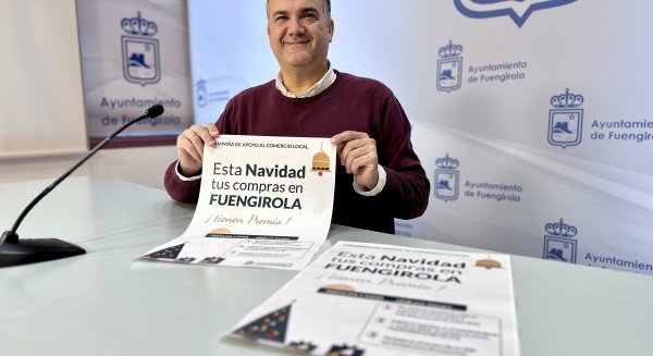 Fuengirola fomenta las compras en todos los comercios locales con el sorteo de un viaje por Europa 