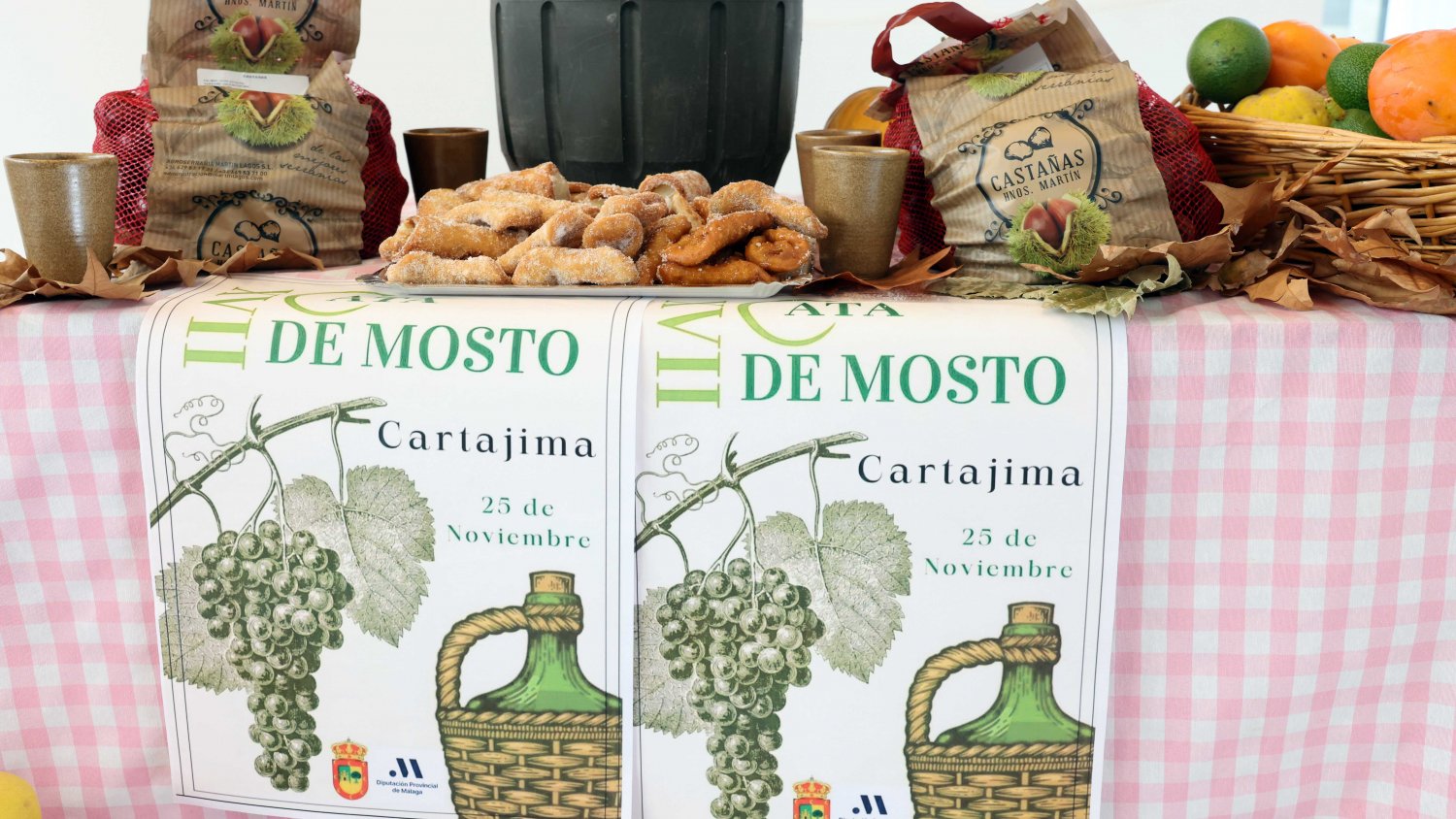 Cartajima celebra del 24 al 25 de noviembre la XVII Cata de Mosto
