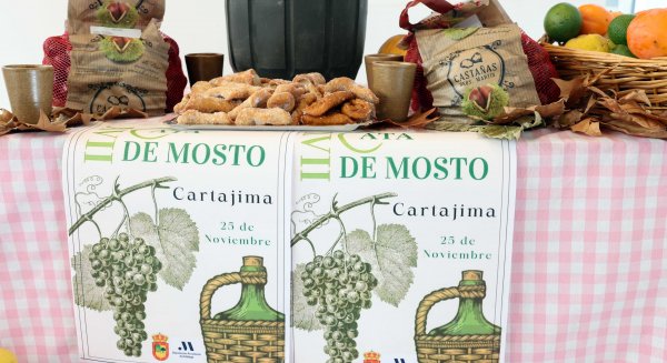 Cartajima celebra del 24 al 25 de noviembre la XVII Cata de Mosto