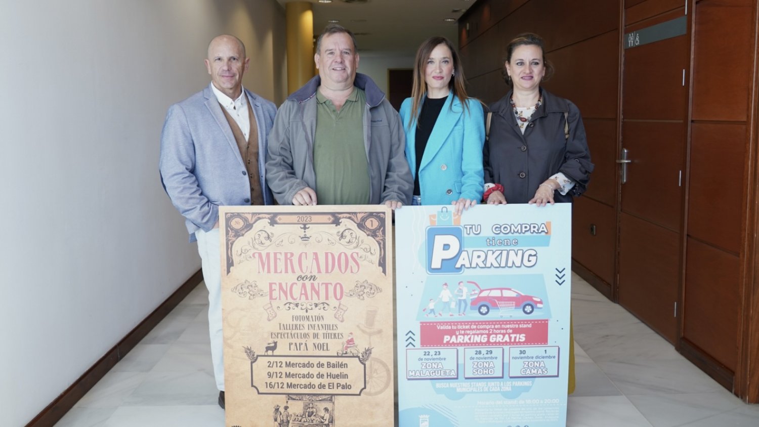 Málaga inicia una campaña de dinamización del comercio de barrio con motivo de las fiestas navideñas 