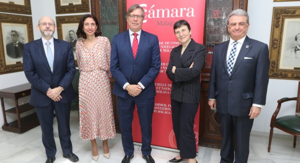 José Carlos Escribano, nuevo Presidente de la Cámara de Comercio de Málaga tras la renuncia de Sergio Cubero