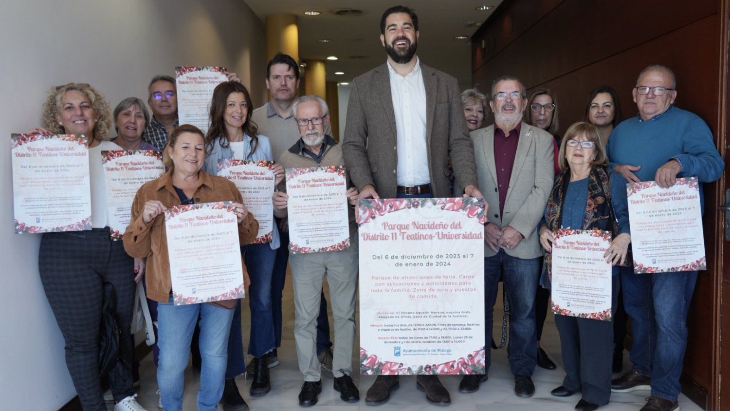 El Distrito Teatinos-Universidad tendrá un parque navideño desde el 6 de diciembre hasta el 7 de enero de 2024