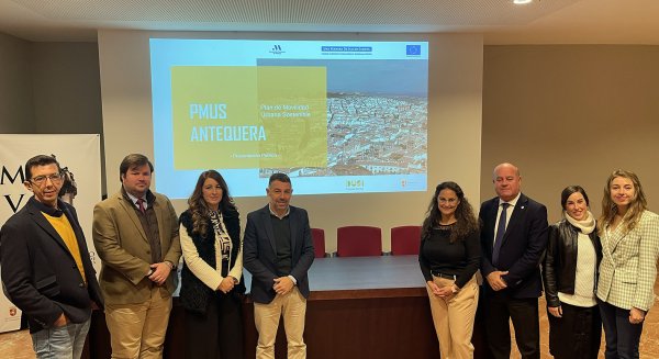La Diputación promueve un Plan de Movilidad Urbana Sostenible en Antequera con 52 acciones 