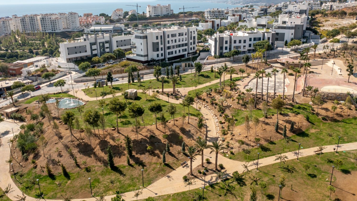 Estepona inaugura el 2 de diciembre un “nuevo pulmón” verde de 16.500 metros cuadrados en Las Mesas