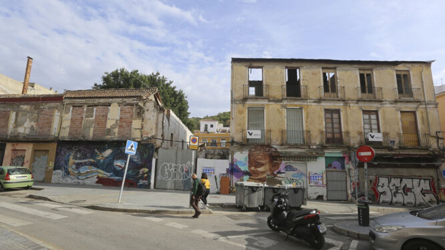 Adjudicadas las obras para la renovación urbana del entorno de Calle Lagunillas en Málaga capital