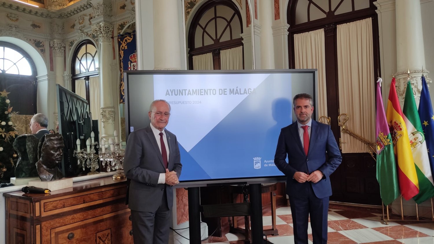 De la Torre: “Los presupuestos del Ayuntamiento de Málaga 2024 aumentan un 9,38% con respecto a 2023”
