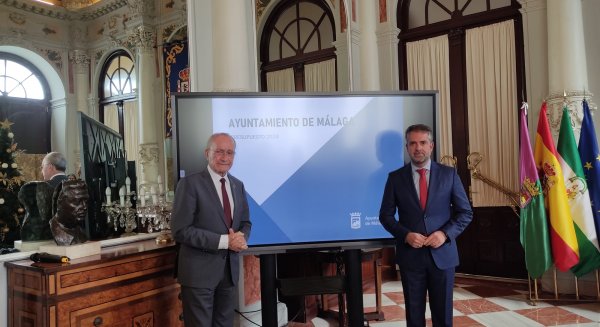 De la Torre: “Los presupuestos del Ayuntamiento de Málaga 2024 aumentan un 9,38% con respecto a 2023”