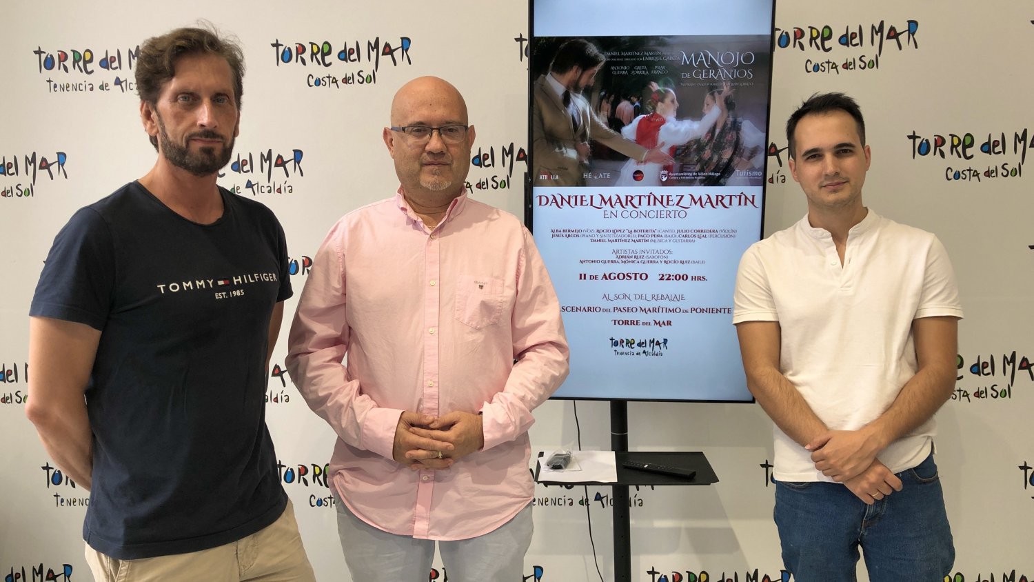 El compositor Daniel Martínez presenta el corto 'Manojo de Geranios' en el Son del Rebalaje