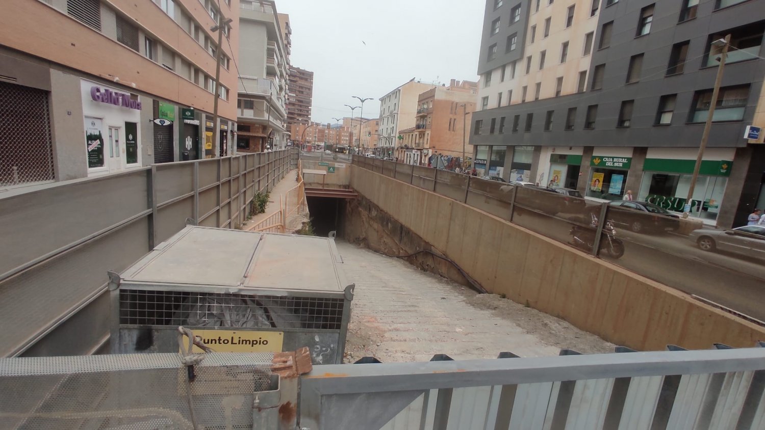 La Junta adjudica las obras de restitución de la última rampa de acceso al túnel de Metro de Málaga 