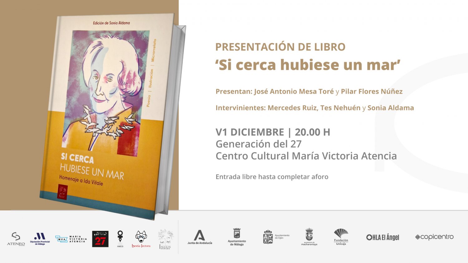 El Centro del 27 de la Diputación presenta un libro con recopilación de autoras en tributo a Ida Vitale
