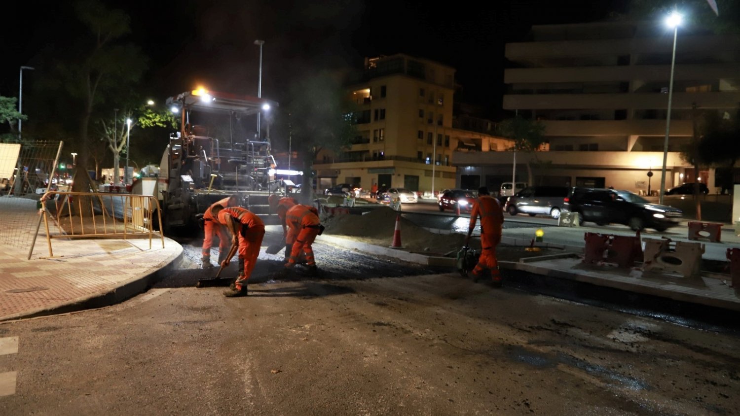 Marbella ultima las mejoras para agilizar el tráfico en la avenida Severo Ochoa