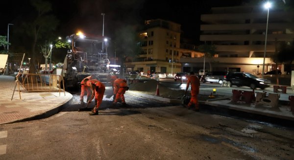 Marbella ultima las mejoras para agilizar el tráfico en la avenida Severo Ochoa