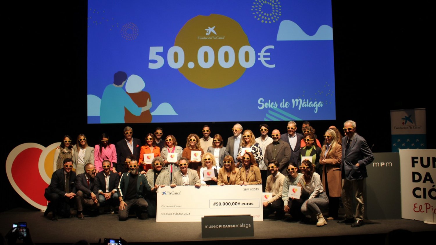 El Festival Soles de Málaga 2024 tendrá 11 ONG beneficiarias que están dedicadas a las personas mayores