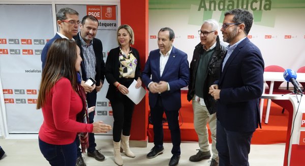 El PSOE pide a Moreno Bonilla que demuestre su  “compromiso real” con la comarca de Antequera 