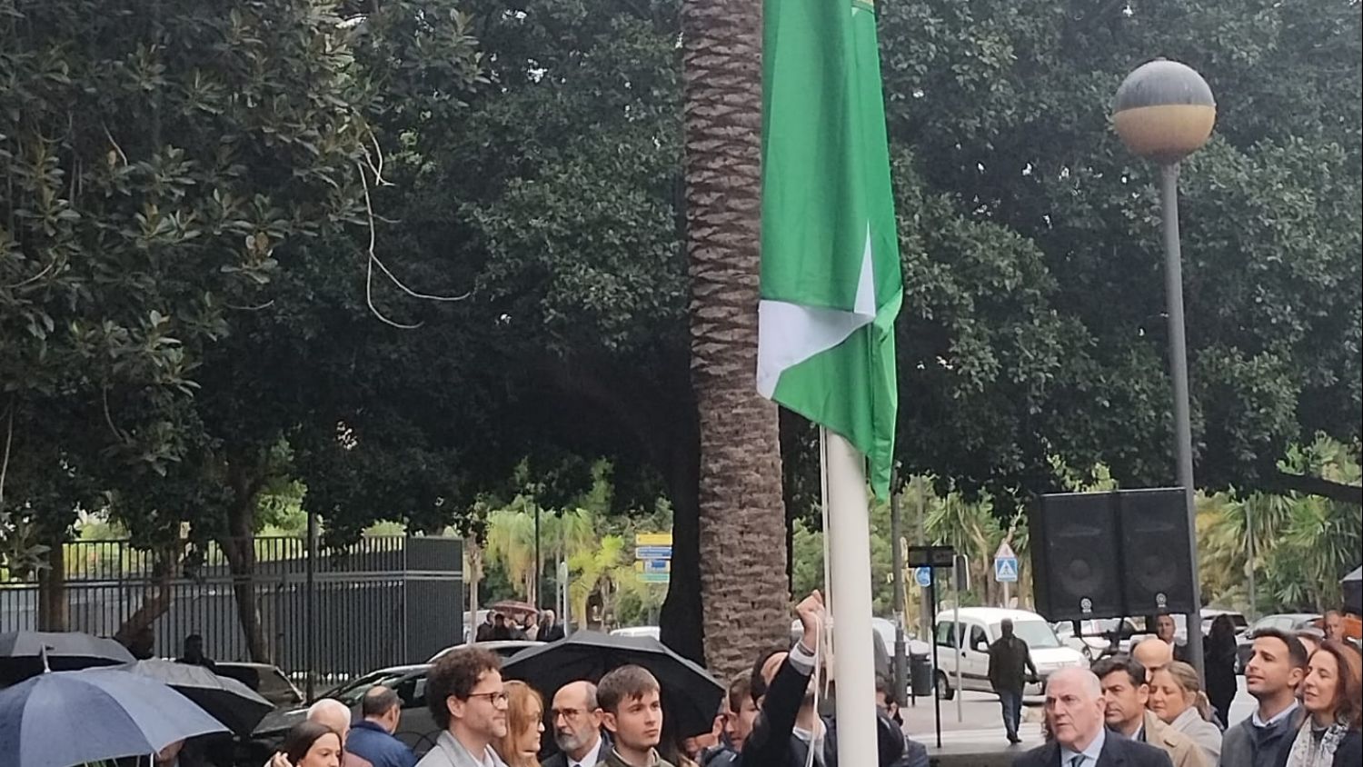 Málaga celebra el día de la bandera de Andalucía bajo la “igualdad” y a la sombra de los “fantasmas” de la Amnistía