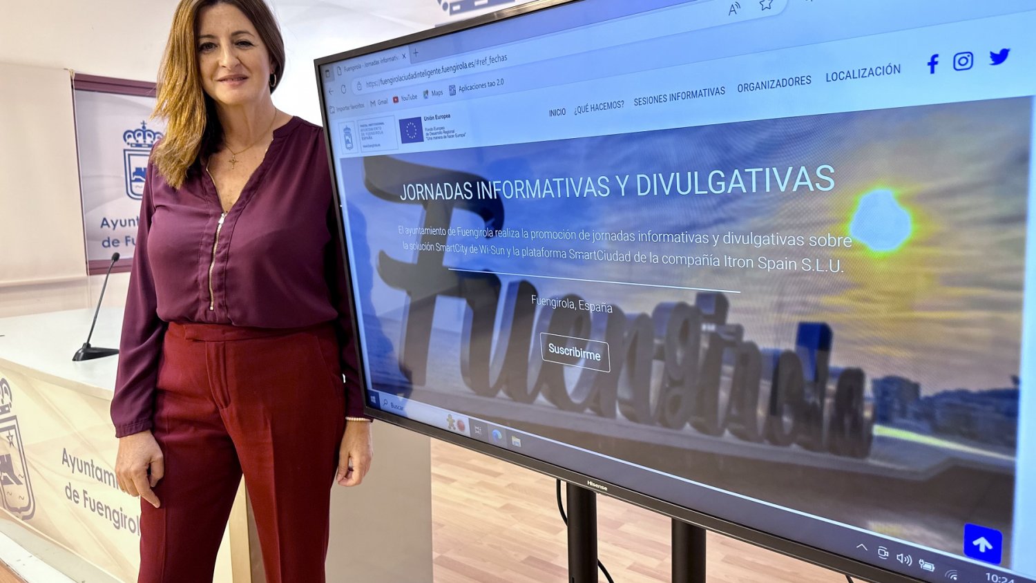 Jornada informativa y divulgativa sobre el proyecto de Ciudad Inteligente de Fuengirola