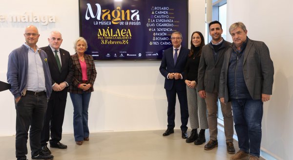 Málaga acoge el 3 de febrero un festival solidario con nueve bandas andaluzas de Semana Santa