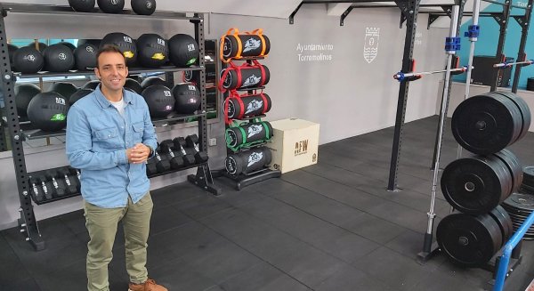 Torremolinos implanta una nueva zona de entrenamiento funcional en el gimnasio municipal