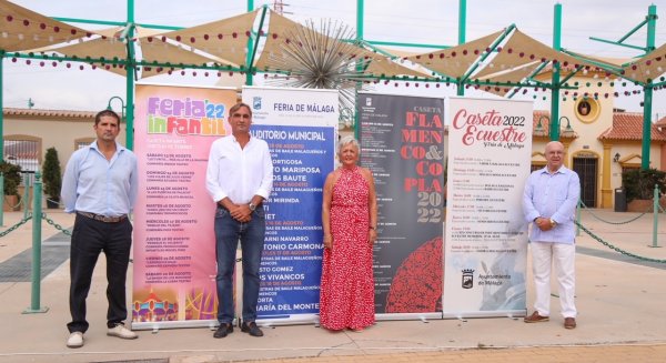 El Real de Cortijo de Torres cuenta con más de 21.500 metros cuadrados y 121 casetas para la Feria de Málaga