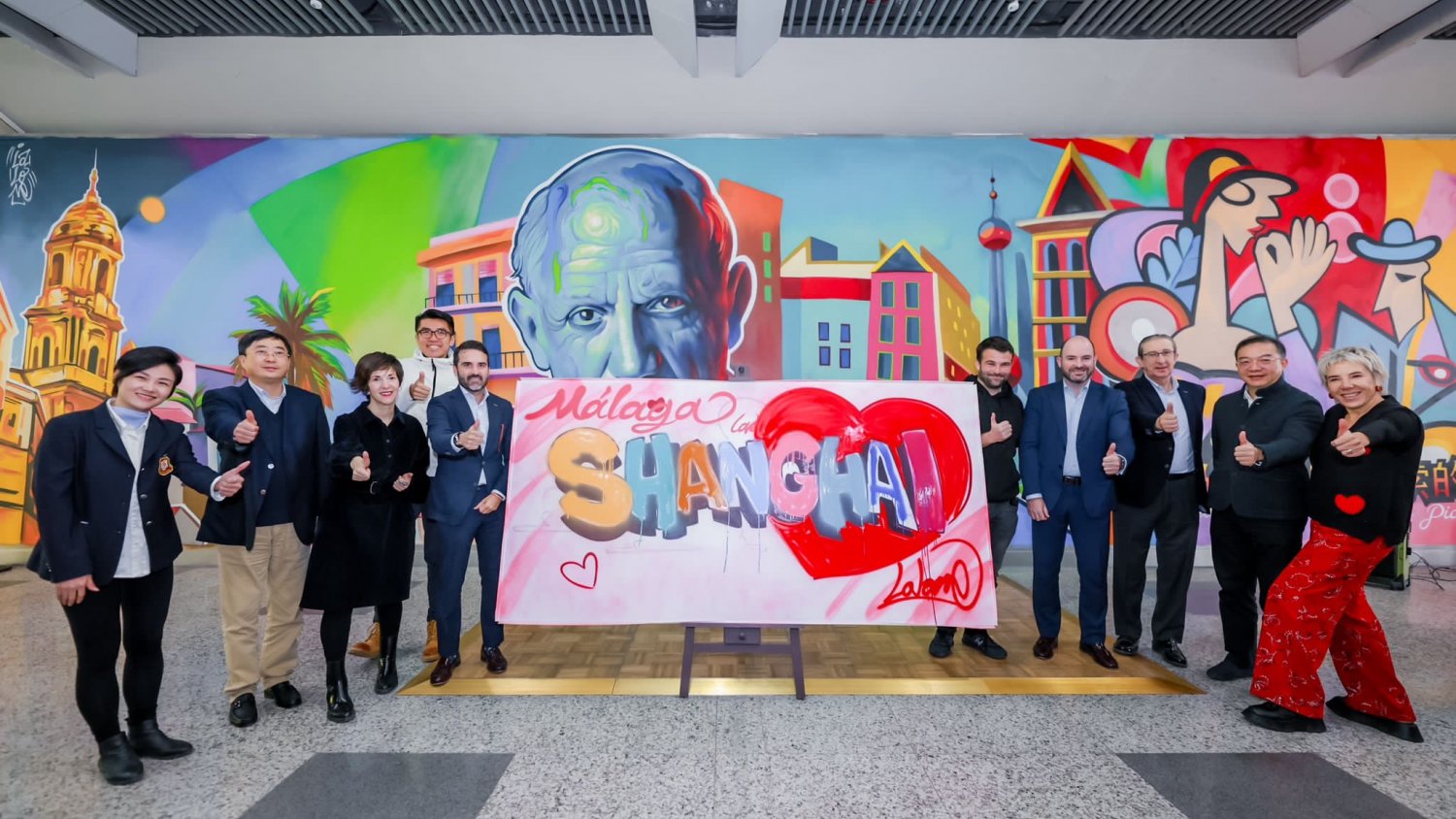 Málaga da el pistoletazo de salida en Shanghái a su nueva campaña promocional turística internacional 