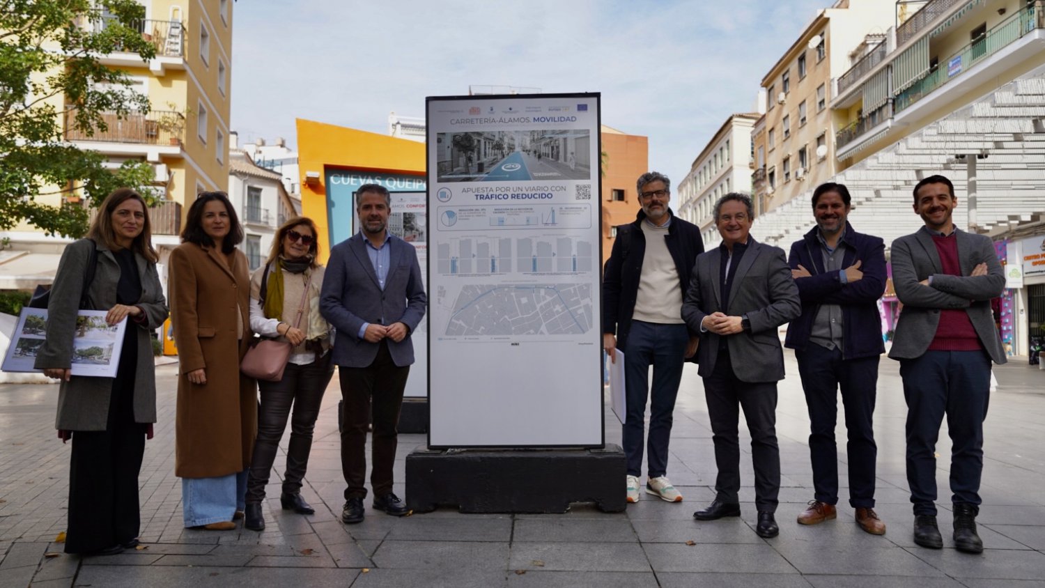 Málaga muestra los procesos de renovación urbana de la Alameda Principal y el eje Carretería y Álamos 