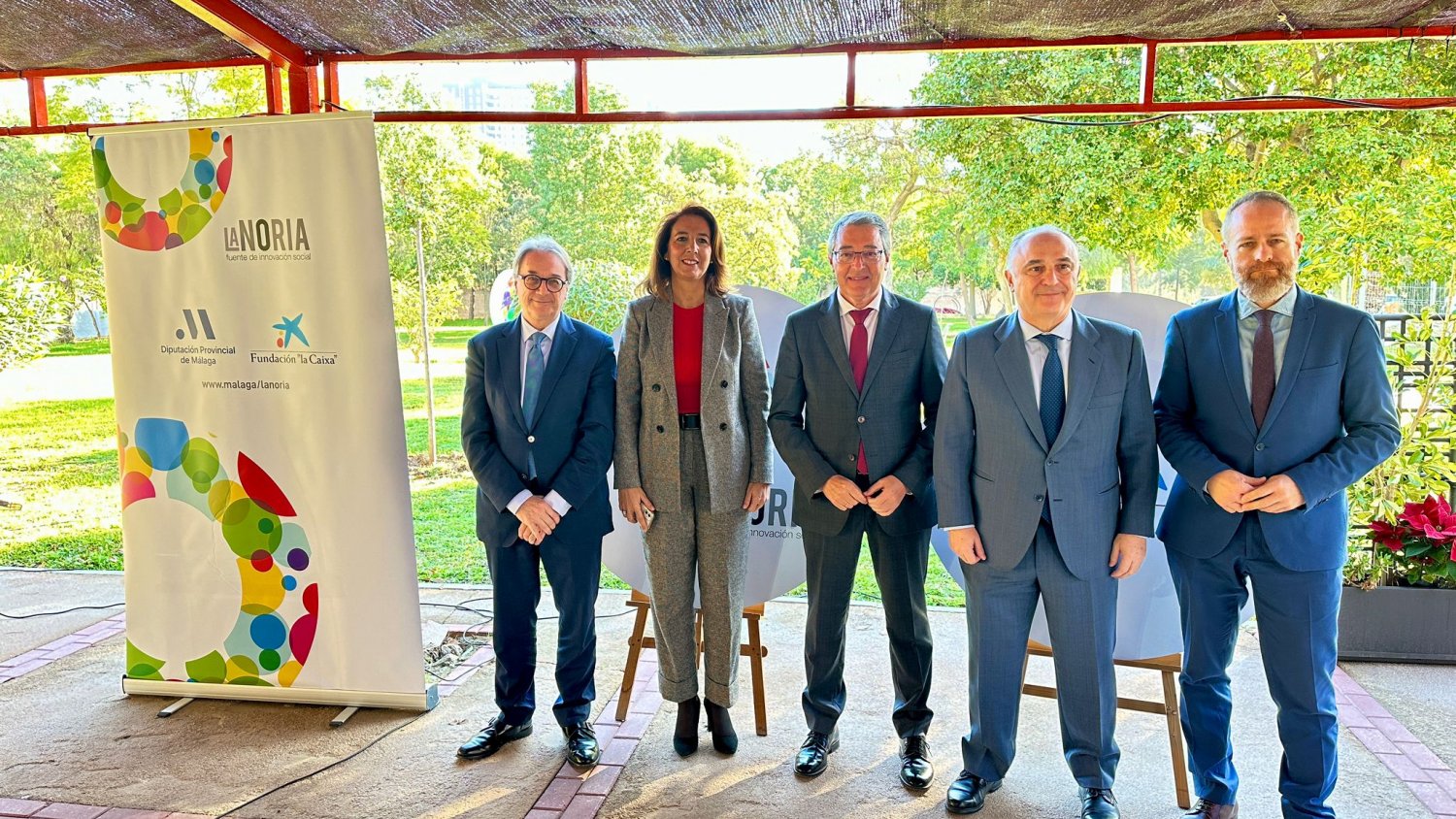 Diputación de Málaga y Fundación 'la Caixa' trabajarán juntos para impulsar la innovación social en la provincia