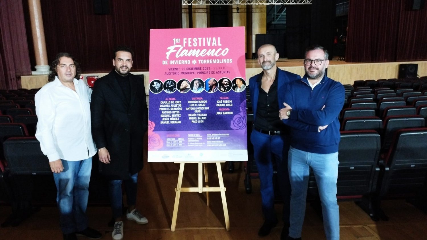 Capullo de Jerez, Dolores Agujetas y Pedro ‘El Granaíno’ actuarán en el I Festival Flamenco de Invierno de Torremolinos