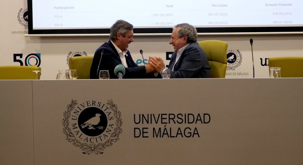Teo López, nuevo rector de la Universidad de Málaga al conseguir el 53,9% de los votos 