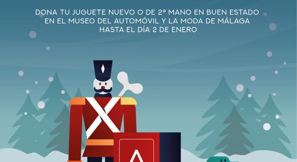 El Museo del Automóvil y la Moda de Málaga organiza una nueva edición de la Gran Recogida de Juguetes