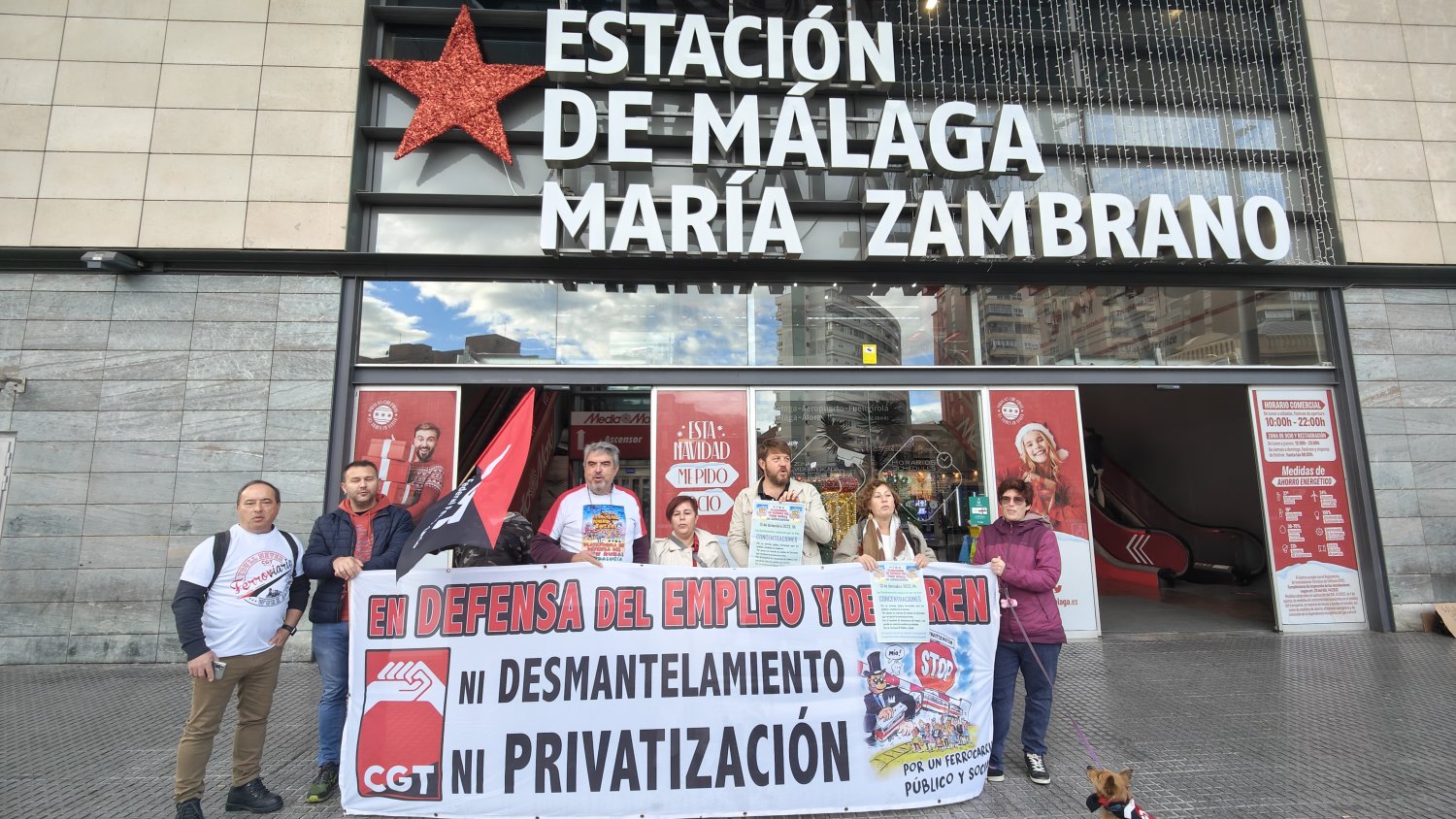 Podemos exige más inversiones para mejorar el funcionamiento y mantenimiento del cercanías de Málaga