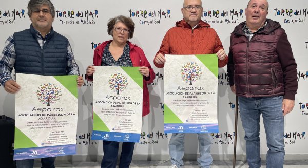 La Asociación de Párkinson de la Axarquía llevará a cabo parte de su actividad en Torre del Mar