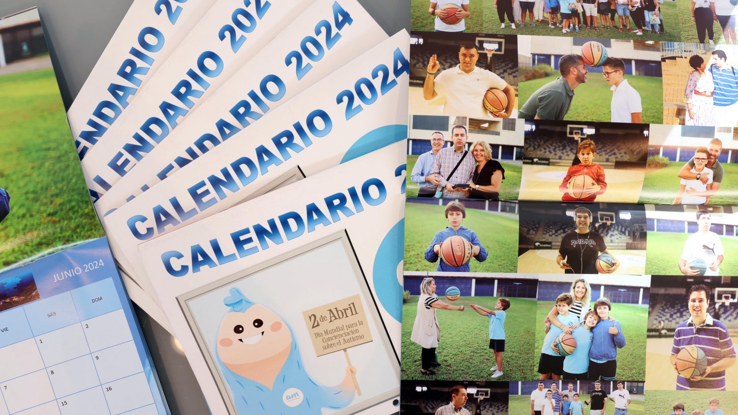 La Diputación impulsa la labor de la Asociación Autismo Málaga con la impresión de 600 calendarios solidarios