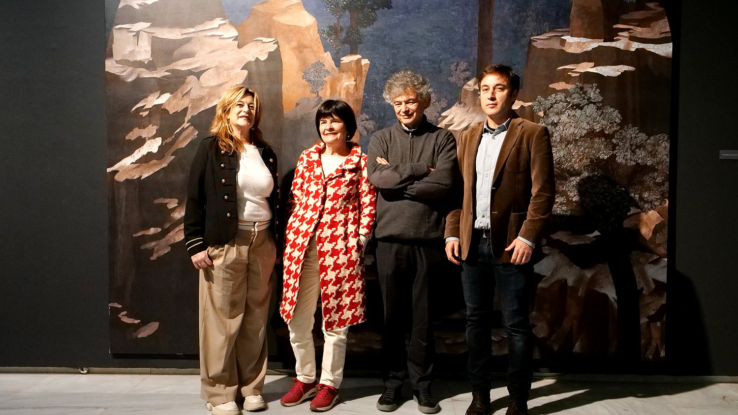 La muestra 'Primer paisaje' de José Manuel Ballester cierra el año expositivo en el Rectorado de la UMA