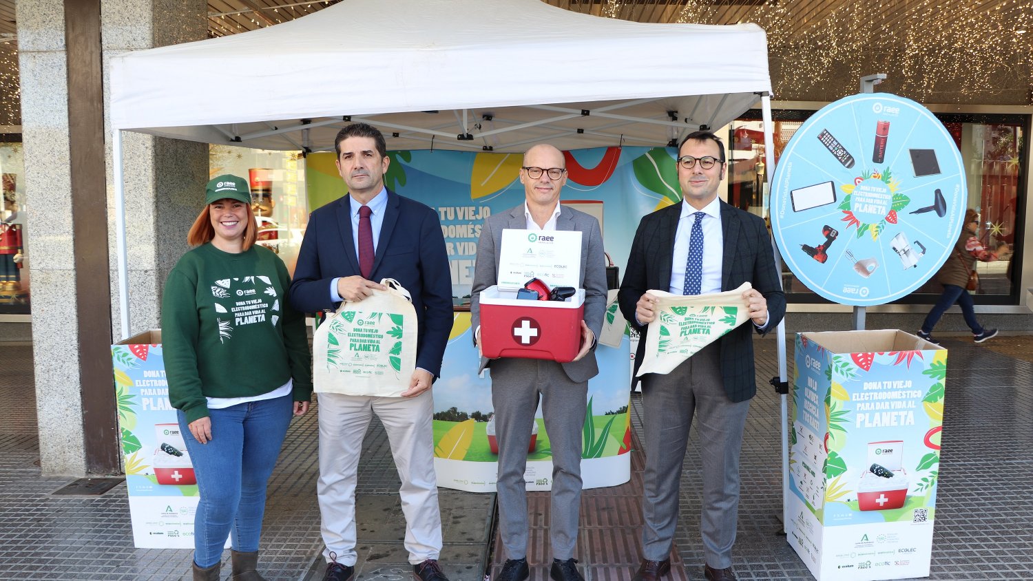 Málaga acoge la IV edición de la campaña ‘Dona Vida al Planeta’ sobre reciclar aparatos eléctricos y electrónicos
