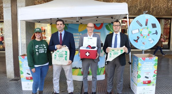 Málaga acoge la IV edición de la campaña ‘Dona Vida al Planeta’ sobre reciclar aparatos eléctricos y electrónicos