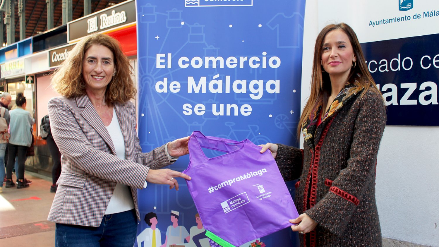 Málaga Comercio impulsa un proyecto para la reducción de plásticos en los mercados locales