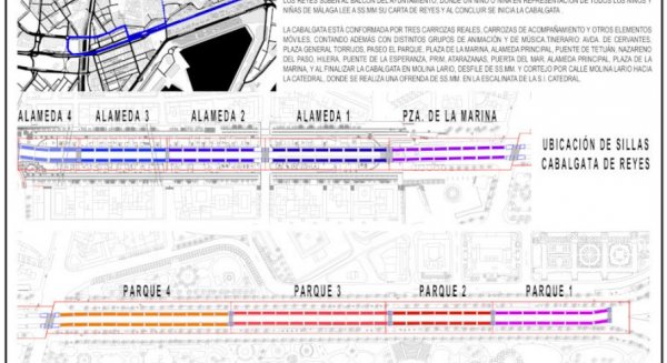 La Agrupación de Cofradías de Málaga pondrá a la venta las localidades para la Cabalgata de Reyes el 20 de diciembre