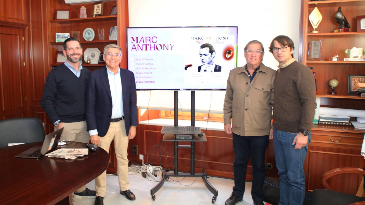 Marc Anthony actuará el 21 de junio en el Oasisss Marbella Fest 2024