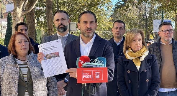 El PSOE de Málaga pide a la Junta que cofinancie las obras hídricas como De la Torre pidió en 2017