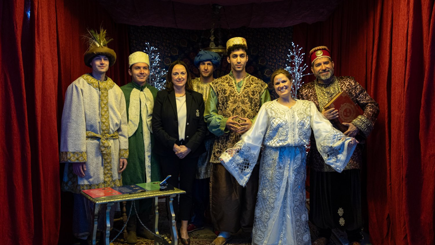 La Sala Mingorance del Archivo Municipal de Málaga se convierte estas navidades en el palacio de los Reyes Magos