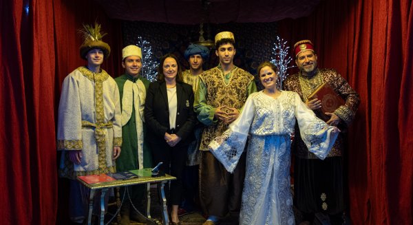 La Sala Mingorance del Archivo Municipal de Málaga se convierte estas navidades en el palacio de los Reyes Magos