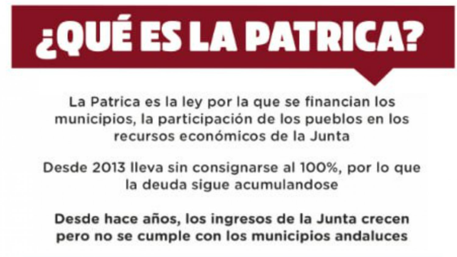 IU acusa a la Junta de “estrangular” la financiación de los ayuntamientos malagueños a los que les debe 208M€
